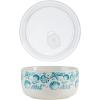 imagePfaltzgraff Venice Storage Bowls 6 inch Teal and White