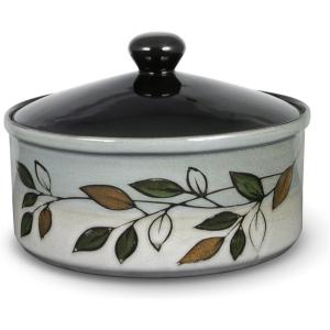 imagePfaltzgraff Rustic Leaves Covered Casserole Dish