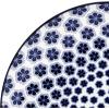 imagePfaltzgraff Blooming Delight Floral 12 Piece Plates Bowls Dinnerware Set Blue and White