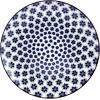 imagePfaltzgraff Blooming Delight Floral 12 Piece Plates Bowls Dinnerware Set Blue and White