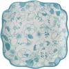 imagePfaltzgraff Garden Blossom Floral 12 Piece Plate Bowl Dinnerware Set Blue