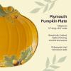 imagePfaltzgraff Plymouth Autumn Harvest Thanksgiving Small Pumpkin Platter 12 Inch Orange