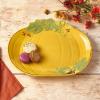 imagePfaltzgraff Plymouth Autumn Harvest Thanksgiving Small Pumpkin Platter 12 Inch Orange