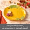imagePfaltzgraff Plymouth Autumn Harvest Thanksgiving Small Pumpkin Platter 12 Inch Orange