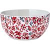 imagePfaltzgraff Radiant Blossom 12 Piece Floral Stoneware Dinnerware Plate Bowl Dish Set Service for 4 RedRed Blossom