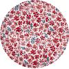 imagePfaltzgraff Radiant Blossom 12 Piece Floral Stoneware Dinnerware Plate Bowl Dish Set Service for 4 RedRed Blossom