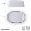 imagePfaltzgraff Canyon Bead Stoneware Covered Butter Dish with Lid 7 Inch White