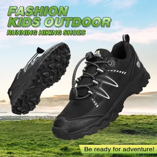 UOVO Boys Shoes Boys Sneakers Boys Tennis Hiking Running Shoes Kids Waterproof Athletic Outdoor Sneakers Non-Slip Comfy