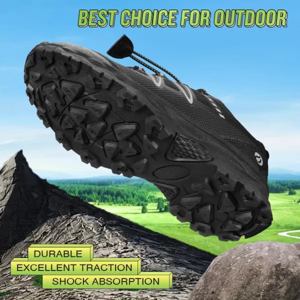 UOVO Boys Shoes Boys Sneakers Boys Tennis Hiking Running Shoes Kids Waterproof Athletic Outdoor Sneakers Non-Slip Comfy