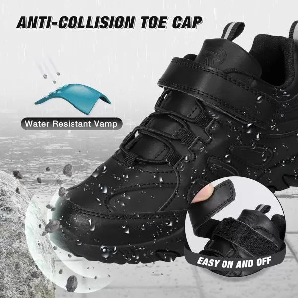 UOVO Boys Shoes Boys Sneakers Boys Tennis Running Hiking Shoes Kids Athletic Outdoor Sneakers Non-Slip Comfortable