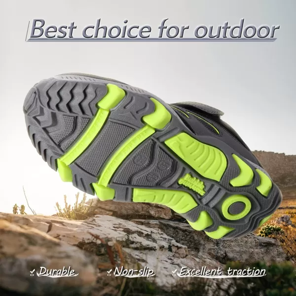 UOVO Boys Shoes Boys Sneakers Boys Tennis Running Hiking Shoes Kids Athletic Outdoor Sneakers Non-Slip Comfortable