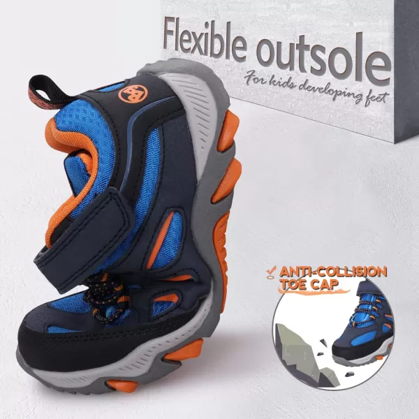 UOVO Boys Shoes Boys Sneakers Boys Tennis Running Hiking Shoes Kids Athletic Outdoor Sneakers Non-Slip Comfortable