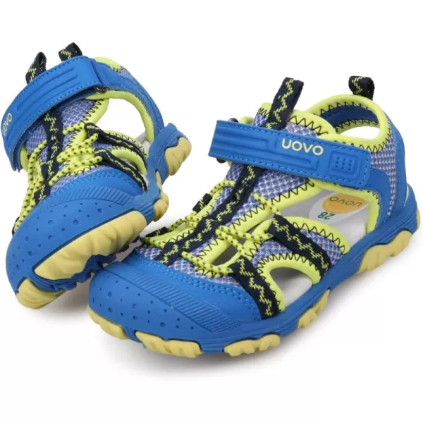 UOVO Boys Sandals Kids Sandals Hiking Athletic Closed-Toe Beach Summer Sandals for Boys Quick-Drying