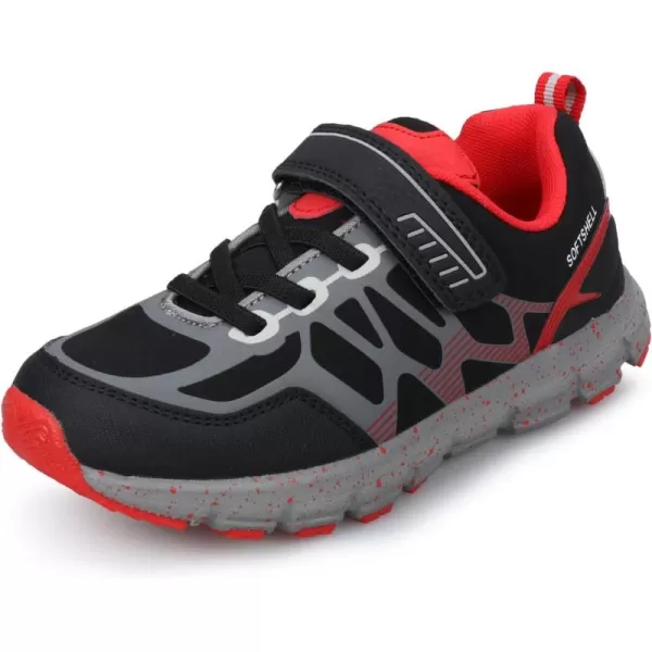 UOVO Boys Shoes Boys Sneakers Boys Tennis Hiking Running Shoes Kids Waterproof Athletic Outdoor Sneakers Non-Slip Comfy