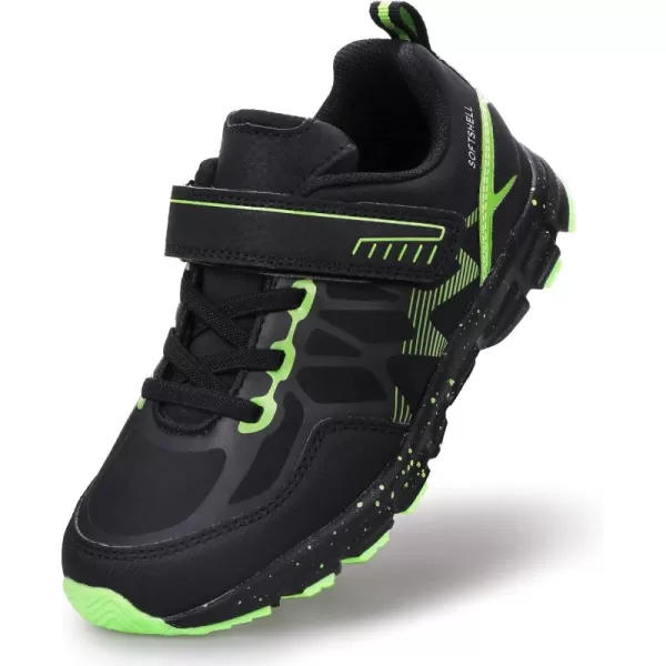 UOVO Boys Shoes Boys Sneakers Boys Tennis Hiking Running Shoes Kids Waterproof Athletic Outdoor Sneakers Non-Slip Comfy