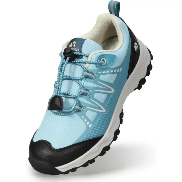 UOVO Boys Shoes Boys Sneakers Boys Tennis Hiking Running Shoes Kids Waterproof Athletic Outdoor Sneakers Non-Slip Comfy
