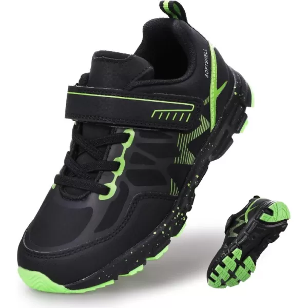 UOVO Boys Shoes Boys Sneakers Boys Tennis Hiking Running Shoes Kids Waterproof Athletic Outdoor Sneakers Non-Slip Comfy