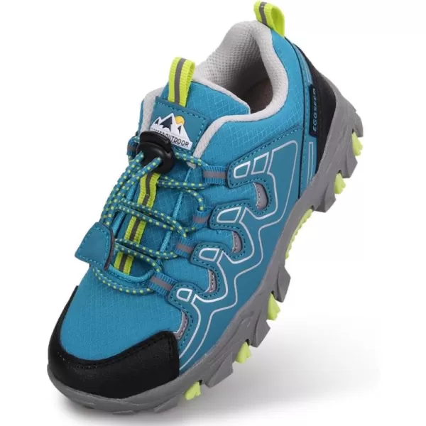 UOVO Boys Shoes Boys Sneakers Boys Tennis Running Shoes Waterproof Hiking Shoes Kids Athletic Outdoor Sneakers Slip Resistant