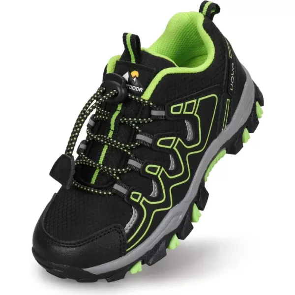 UOVO Boys Shoes Boys Sneakers Boys Tennis Running Shoes Waterproof Hiking Shoes Kids Athletic Outdoor Sneakers Slip Resistant
