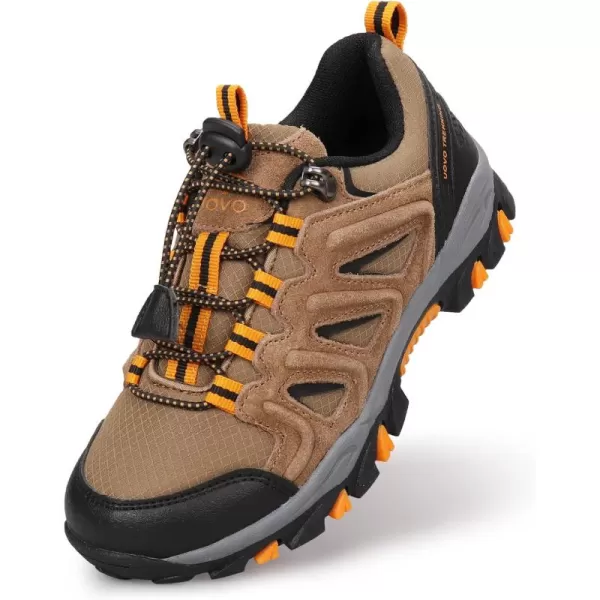 UOVO Boys Shoes Boys Sneakers Boys Tennis Running Shoes Waterproof Hiking Shoes Kids Athletic Outdoor Sneakers Slip Resistant