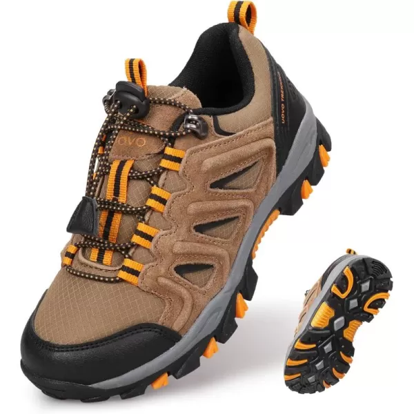UOVO Boys Shoes Boys Tennis Running Sneakers Waterproof Hiking Shoes Kids Outdoor Fashion Sneakers Slip Resistant 