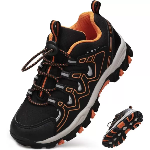 UOVO Boys Shoes Boys Tennis Running Sneakers Waterproof Hiking Shoes Kids Outdoor Fashion Sneakers Slip Resistant 