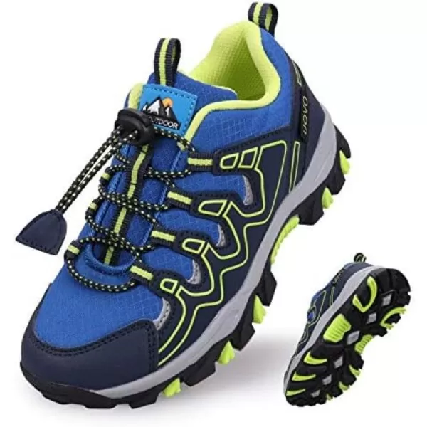 UOVO Boys Shoes Boys Tennis Running Sneakers Waterproof Hiking Shoes Kids Outdoor Fashion Sneakers Slip Resistant 