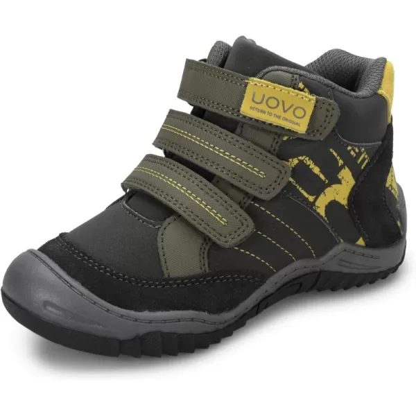 UOVO Boys Snow Boots Boys Boots Winter Boots for Kids Waterproof Winter Snow Boots for Boys Warm Slip Resistant Outdoor 