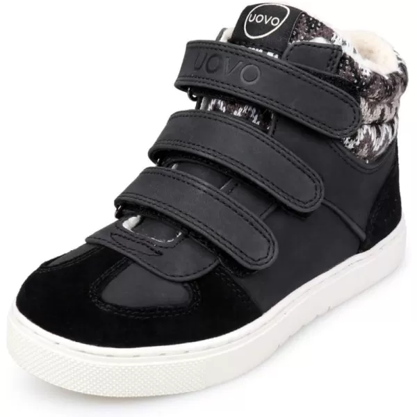 UOVO Boys Winter Boots Boys Hiking Boots Shoes Waterproof Boys Boots Sneakers Kids Outdoor Winter Shoes Hi Top Boys Snow Boots Slip Resistant 