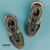 imageUOVO Kids Waterproof Hiking Shoes  NonSlip Outdoor Trail Sneakers for Boys ampamp Girls Lightweight Breathable Trekking BootsKhaki