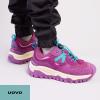 imageUOVO Kids Waterproof Hiking Shoes  NonSlip Outdoor Trail Sneakers for Boys ampamp Girls Lightweight Breathable Trekking BootsPurple