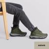 imageUOVO Mens Waterproof Hiking Boots  AllSeason NonSlip Outdoor Work ampamp Trail FootwearMilitary Green