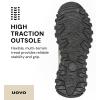 imageUOVO Mens Waterproof Hiking Boots  AllSeason NonSlip Outdoor Work ampamp Trail FootwearMilitary Green