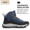 imageUOVO Mens Winter Boot Waterproof LeatherNavy