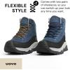 imageUOVO Mens Winter Boot Waterproof LeatherNavy