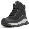 imageUOVO Mens Waterproof Hiking Boots  AllSeason NonSlip Outdoor Work ampamp Trail FootwearBlack