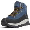 imageUOVO Mens Winter Boot Waterproof LeatherNavy