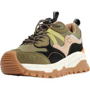 imageUOVO Kids Waterproof Hiking Shoes  NonSlip Outdoor Trail Sneakers for Boys ampamp Girls Lightweight Breathable Trekking BootsKhaki
