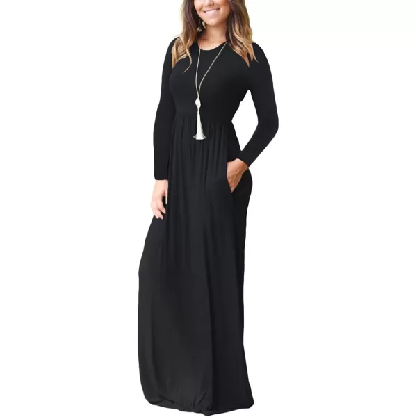 GRECERELLE Womens 2024 Maxi Dresses Long Sleeve Casual Long T Shirt Dress Travel Vacation Outfits