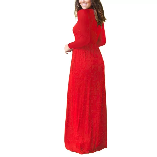GRECERELLE Womens 2024 Maxi Dresses Long Sleeve Casual Long T Shirt Dress Travel Vacation Outfits