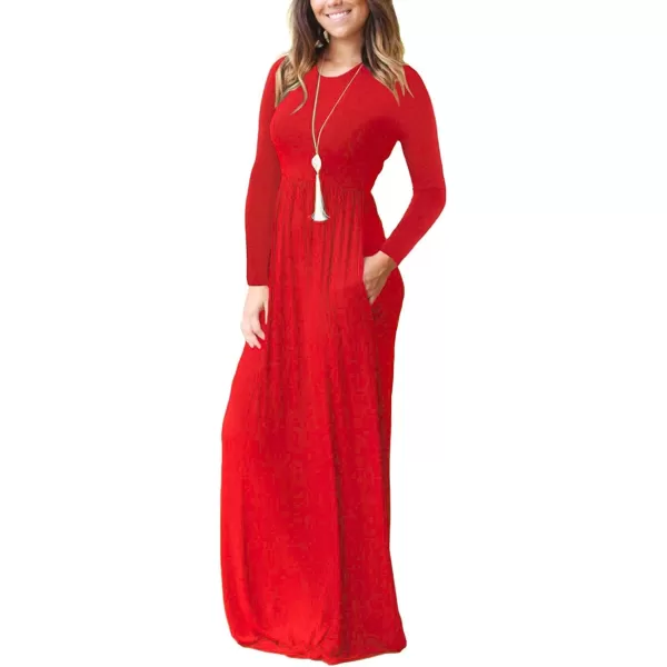GRECERELLE Womens 2024 Maxi Dresses Long Sleeve Casual Long T Shirt Dress Travel Vacation Outfits