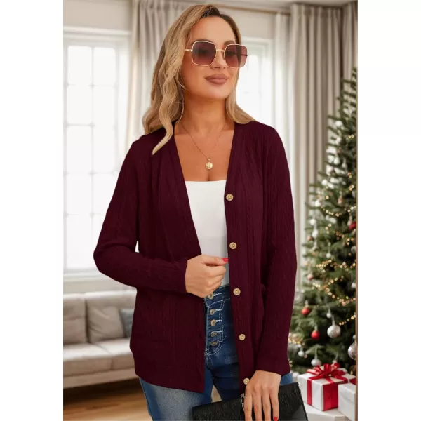GRECERELLE Women's Lightweight Cardigan Sweater Casual Long Sleeve Knit Cardigan Open Front Outwear Jacket with Pockets