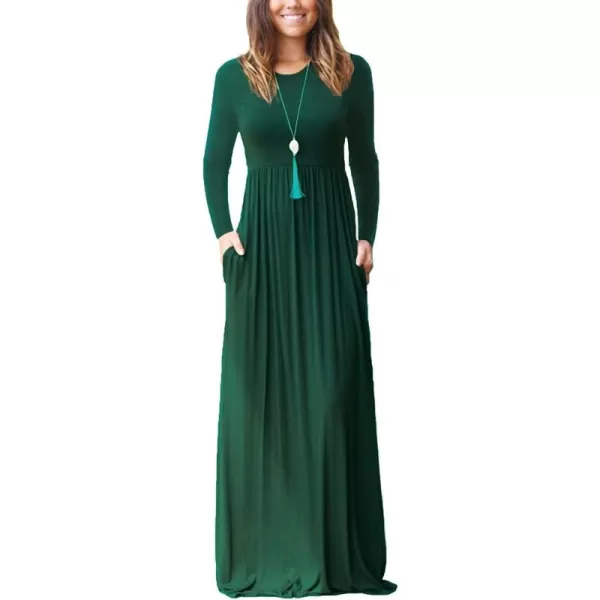 GRECERELLE Womens 2024 Maxi Dresses Long Sleeve Casual Long T Shirt Dress Travel Vacation Outfits