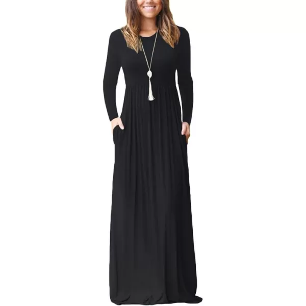 GRECERELLE Womens 2024 Maxi Dresses Long Sleeve Casual Long T Shirt Dress Travel Vacation Outfits