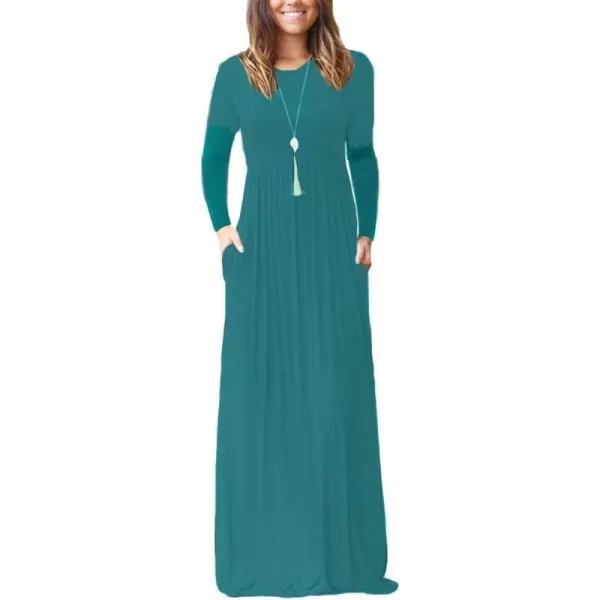 GRECERELLE Womens 2024 Maxi Dresses Long Sleeve Casual Long T Shirt Dress Travel Vacation Outfits