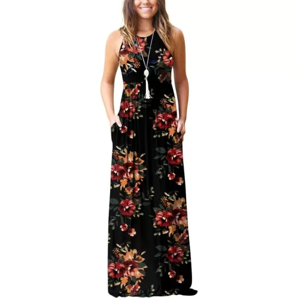 Brown Flower Black
