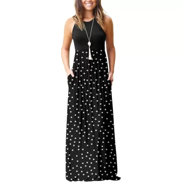 A3-pj-polka Dot White Black