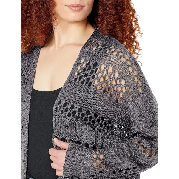 GRECERELLE Womens 2024 Summer Crochet Cardigan Sweaters Long Sleeve Boho Oversized Open Front Outwear