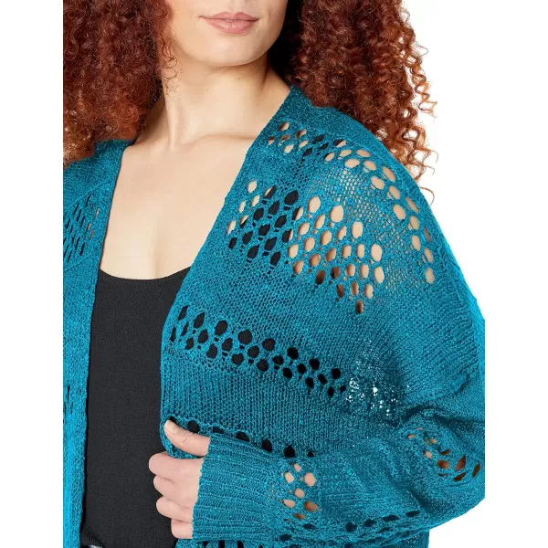 GRECERELLE Womens 2024 Summer Crochet Cardigan Sweaters Long Sleeve Boho Oversized Open Front Outwear