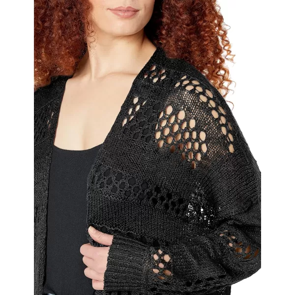 GRECERELLE Womens 2024 Summer Crochet Cardigan Sweaters Long Sleeve Boho Oversized Open Front Outwear